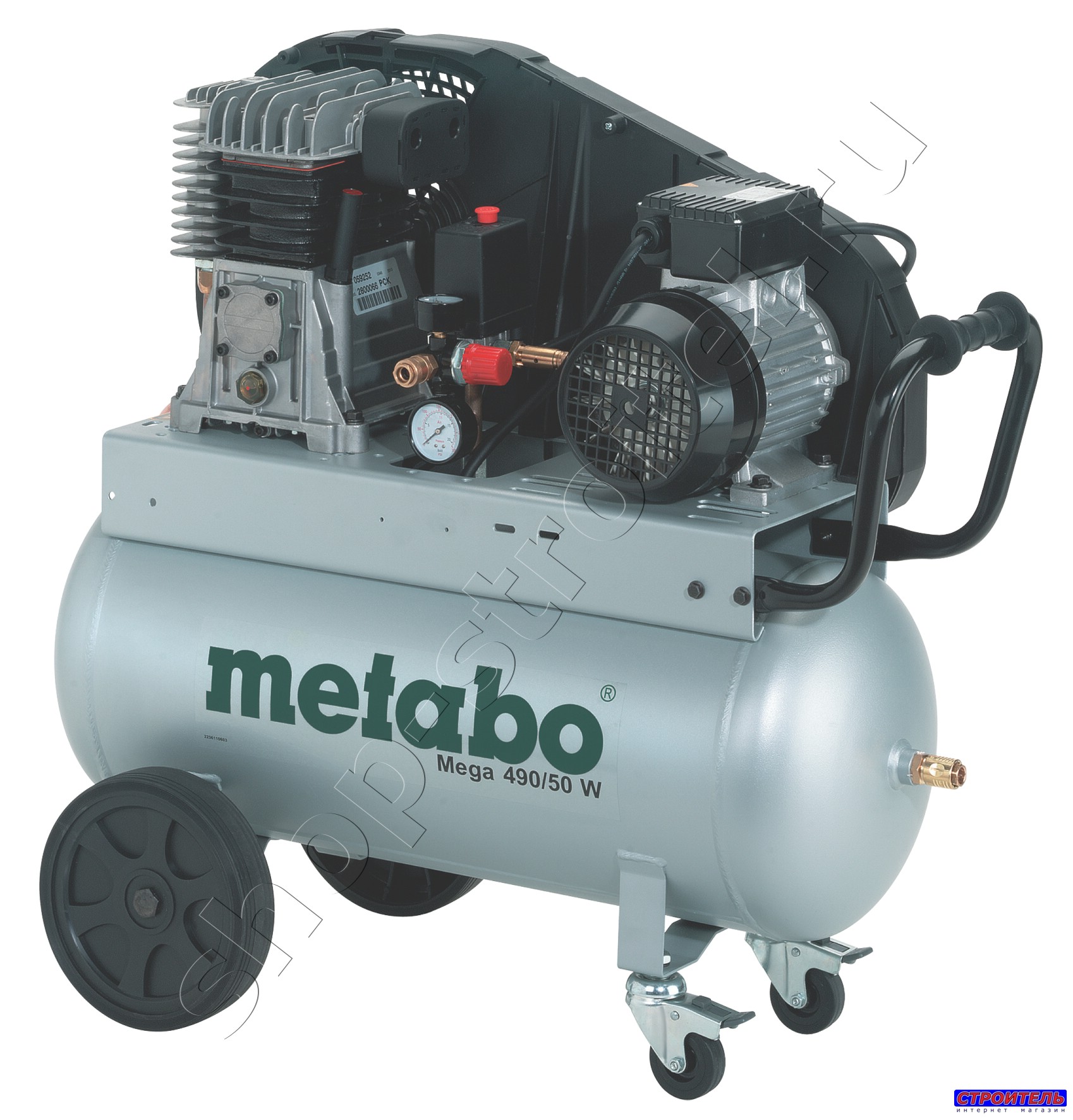 Увеличенная фотография Компрессор Metabo MEGA 490/50W